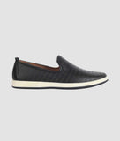 Bigboonstore Loafer Style Big Boon Men Woven Design Slip-On Loafer
