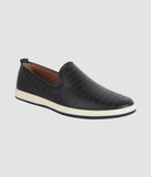 Bigboonstore Loafer Style Big Boon Men Woven Design Slip-On Loafer