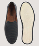 Bigboonstore Loafer Style Big Boon Men Woven Design Slip-On Loafer