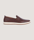 Bigboonstore Loafer Style Big Boon Men Woven Design Slip-On Loafer