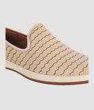Bigboonstore Loafer Style Big Boon Men Woven Design Slip-On Loafer