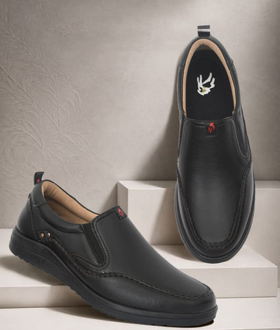 Bigboonstore Loafer Style Black / 6 Big Boon Men's Classic Comfort Slip-On Loafers