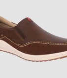 Bigboonstore Moccasin Shoes Big Boon Men's Hybrid Moccasin with Contrast Stitching