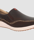 Bigboonstore Moccasin Shoes Big Boon Men's Hybrid Moccasin with Contrast Stitching
