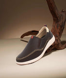 Bigboonstore Moccasin Shoes Dcoffee / 6 Big Boon Men's Hybrid Moccasin with Contrast Stitching