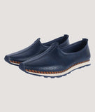 Men's ethnic sport style shoes with synthetic leather and rubber sole for running and casual wear