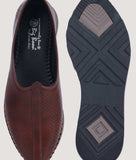 Men's Big Boon ethnic sport style shoes with synthetic leather and rubber sole for running and casual wear
