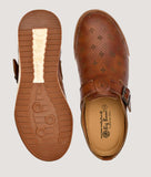 Bigboonstore Open Back Style Big Boon Men's Printed Ethnic Mules