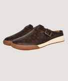 Bigboonstore Open Back Style Dcoffee / 6 Big Boon Men's Printed Ethnic Mules