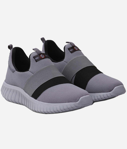 Bigboonstore Running Shoes Gray / 6 Sport Shoes: Big Boon Men's Slip-On style Running Shoes