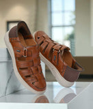 Bigboonstore Sandal Style Slip-On Sandal | Big Boon Men's Modern Executive Hands Free Sandal