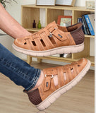 Bigboonstore Sandal Style Tan / 6 Big Boon Men's  Premium Comfort Formal Loafer Hands Free Sandal