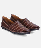 Bigboonstore Designer Loafer Style Coffee / 6 Loafer shoes - Big Boon Men's Ethnic Mojari Designer Style