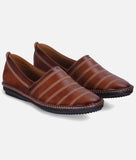 Bigboonstore Designer Loafer Style Dtan / 6 Loafer shoes - Big Boon Men's Ethnic Mojari Designer Style