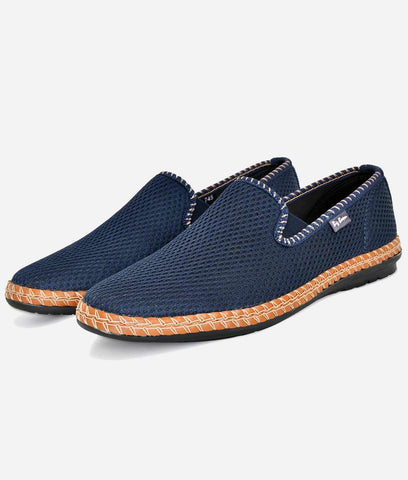 Bigboonstore Fabric Style Blue / 6 Big Boon Men's sports Casual Loafer Fabric Style