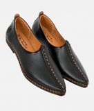 Bigboonstore Jutti Style Black / 6 Big Boon Men's Ethnic Jutti Mojari  Style