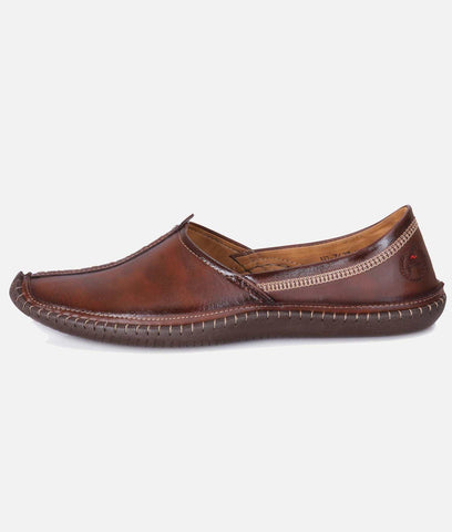 Bigboonstore Jutti Style Coffee / 6 Ethnic shoes - Big Boon Men's Nagra Mojari Style shoes