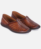 Bigboonstore Sandal Style Dtan / 6 Big Boon Men's Ethnic shoes in nagra sandal style