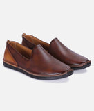 Bigboonstore Unique Slip-on Style Coffee / 6 Big Boon Men's Casual Shoes Loafer Unique Slip-on Style